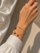 Colorful Stainless Steel Bracelet