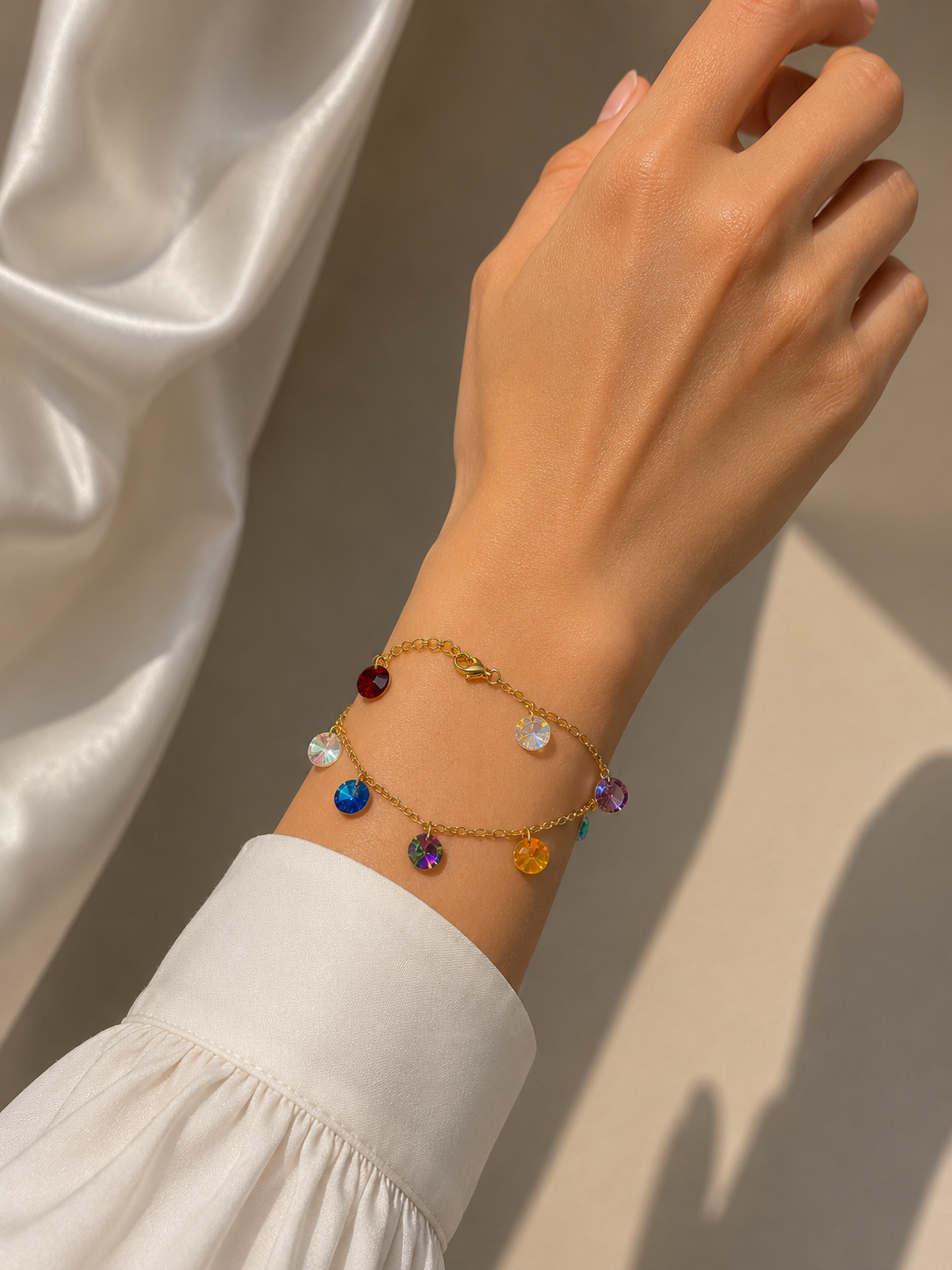 Colorful Stainless Steel Bracelet
