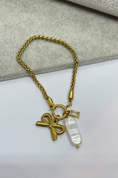 Stainless Steel Butterfly Bracelet