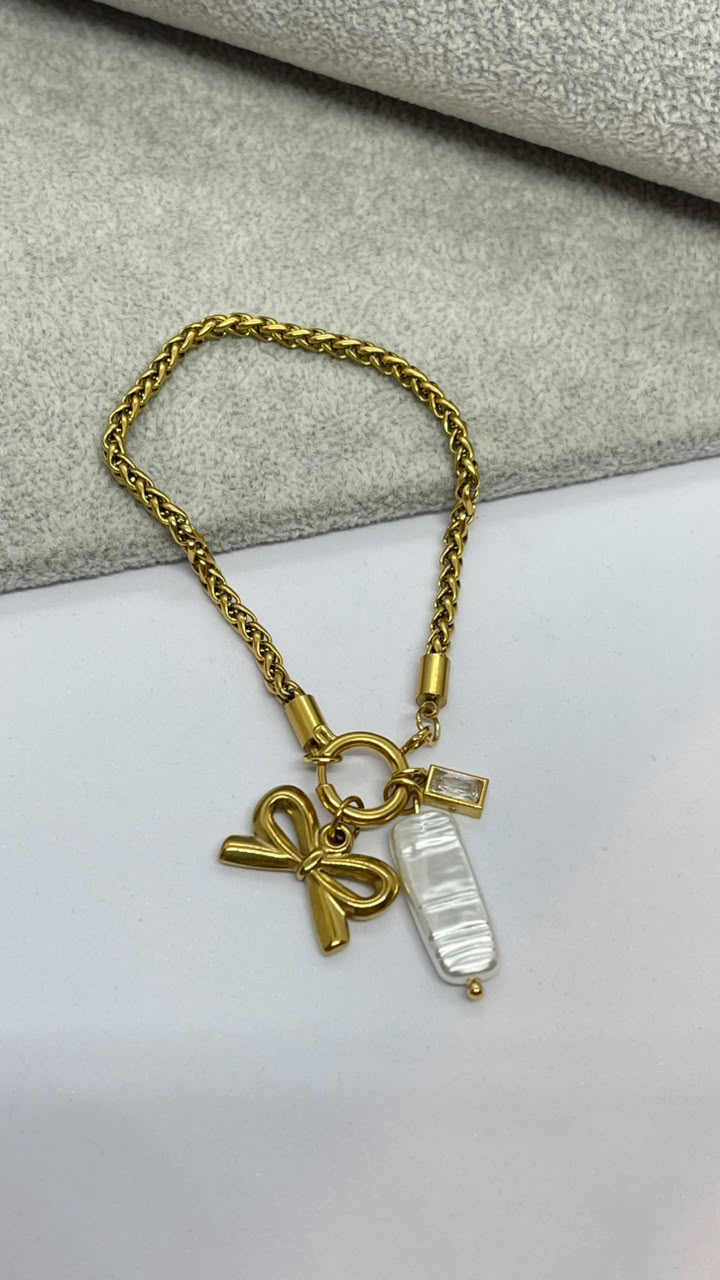 Stainless Steel Butterfly Bracelet