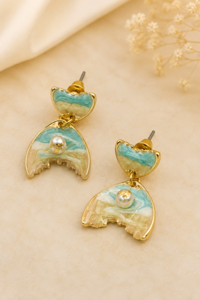 Ocean Pearl Earrings