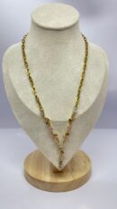 Blossom Zircon Stainless Steel Necklace