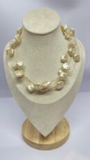 Pearl Cascade Statement Necklace