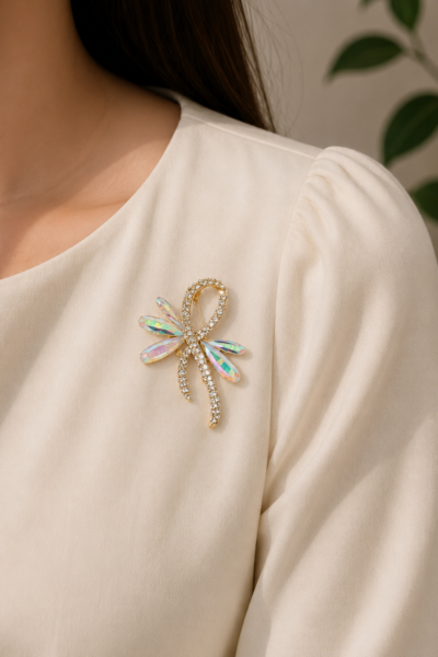 Elegant Butterfly Brooch Pin