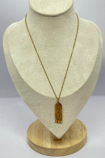Arabic Calligraphy Stainless Steel Necklace