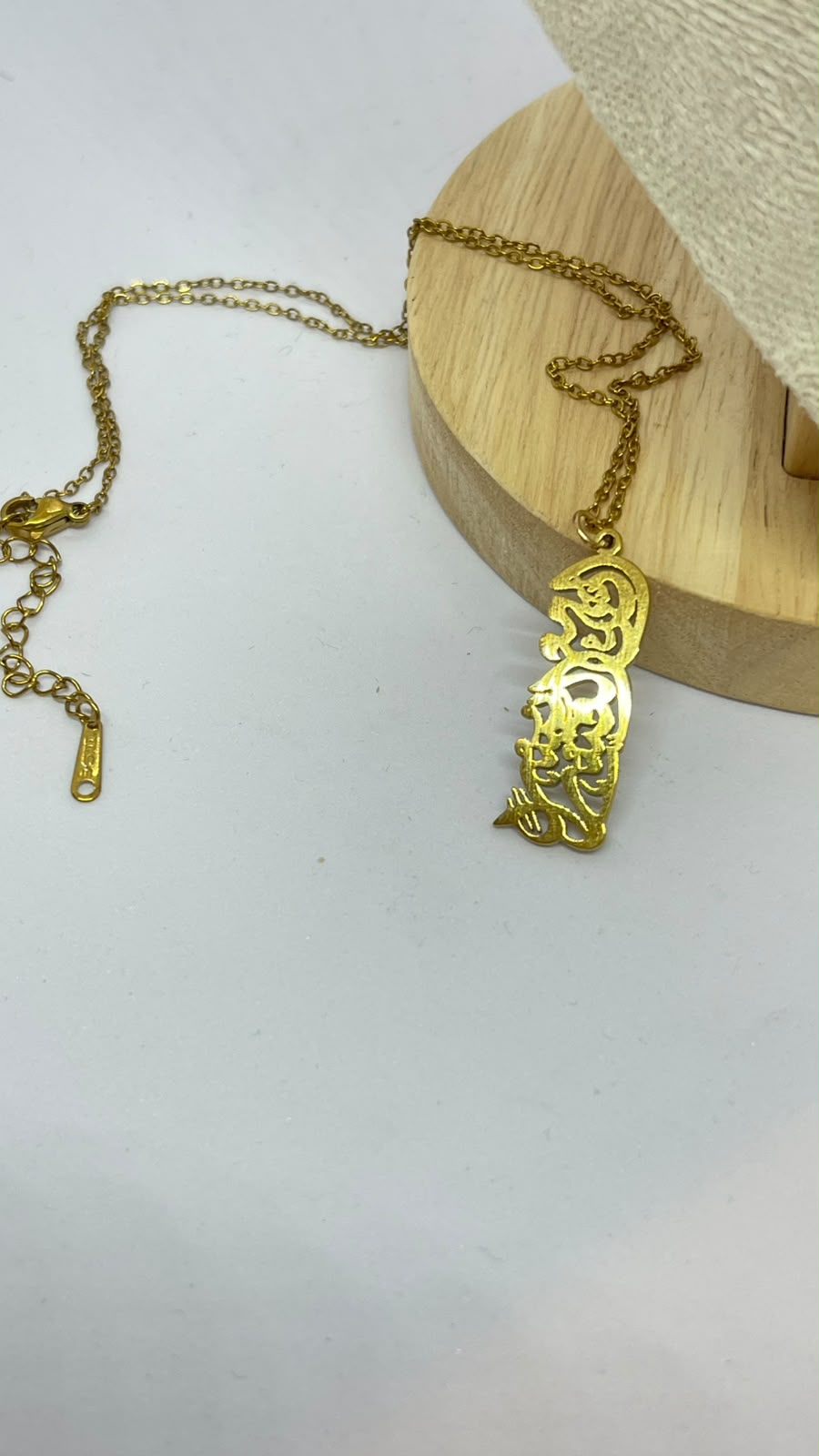 Arabic Calligraphy Stainless Steel Necklace - Image 2