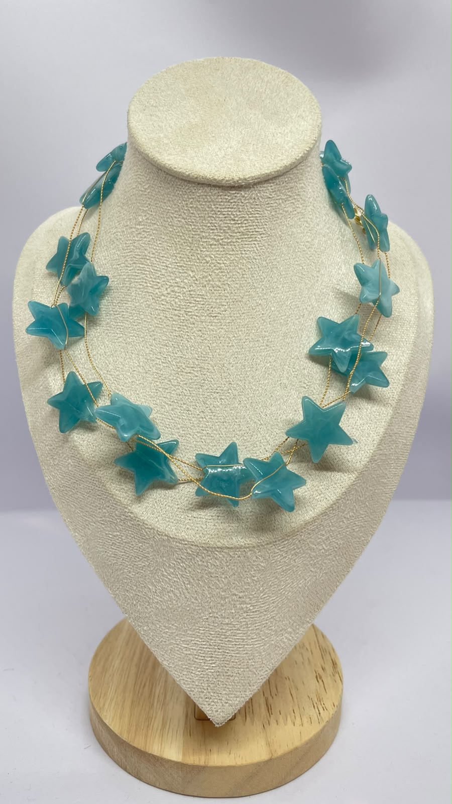 Ocean Star Acrylic Statement Necklace