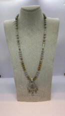 Handmade Hematite Beaded Necklace