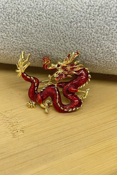 Dragon Brooch Pin