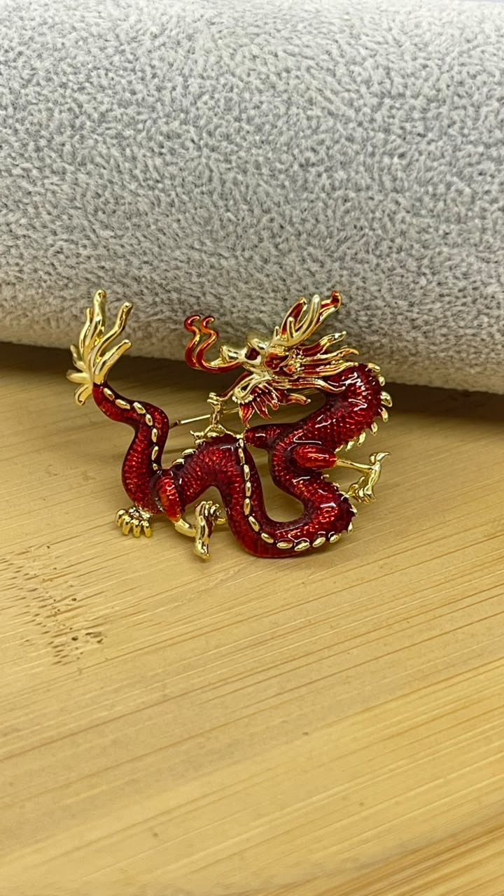 Dragon Brooch Pin