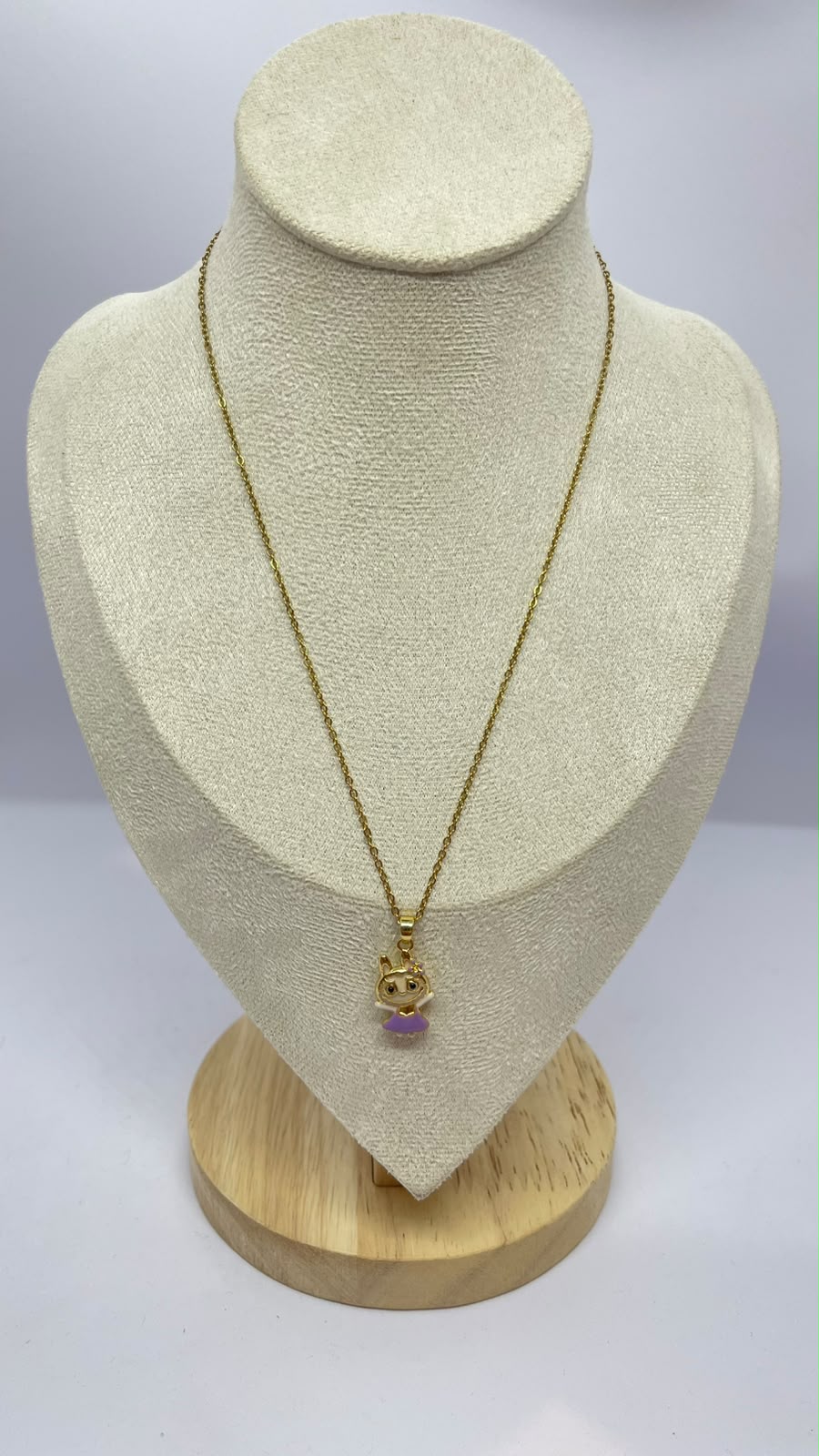 Stainless Steel Labubu Necklace