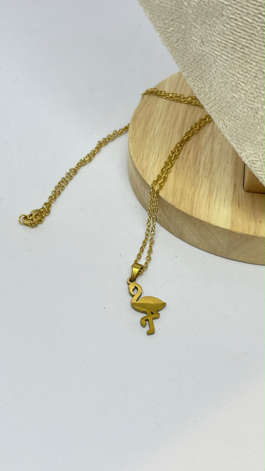 Flamingo Stainless Steel Necklace - Image 2