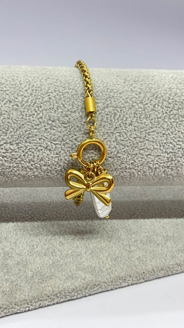 Stainless Steel Butterfly Bracelet - Image 2