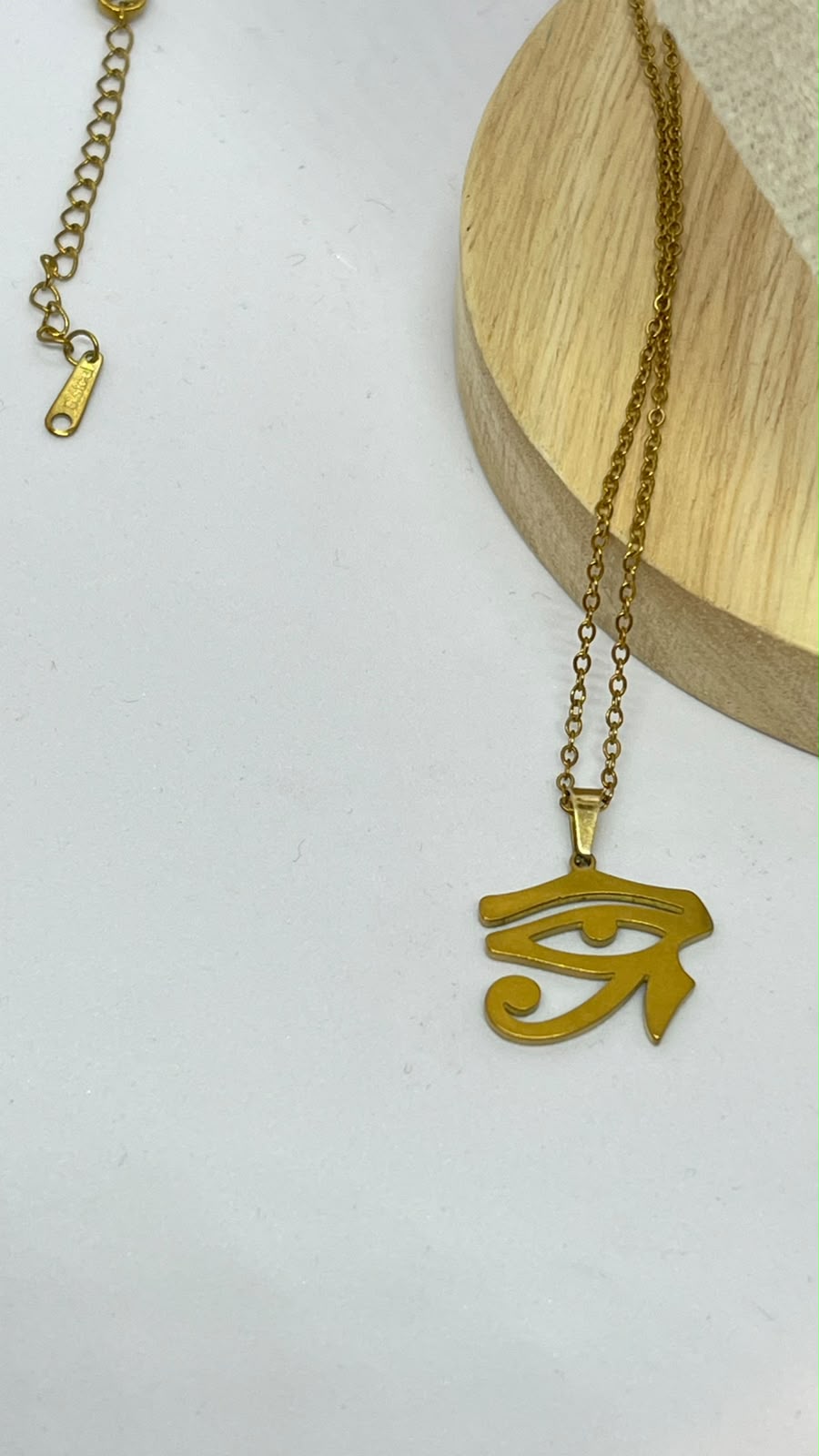 Evil Eye Stainless Steel Necklace - Image 2